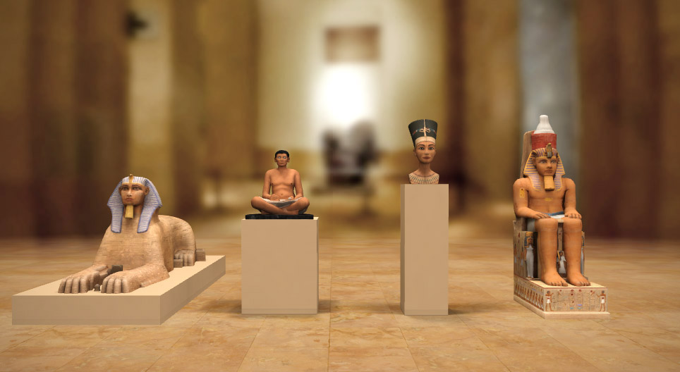 La escultura del antiguo Egipto