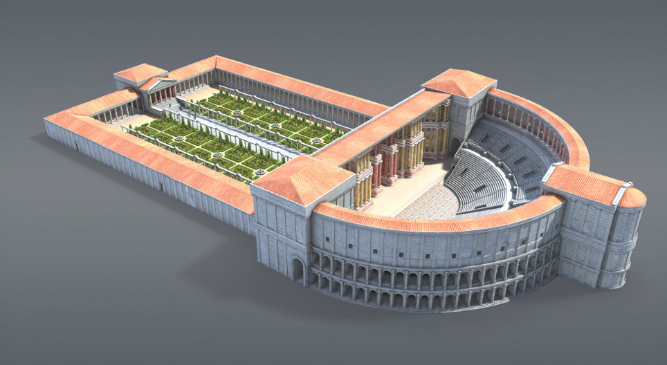 Teatro de Pompeyo (Roma, siglo I a. C.)