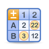 Operations in tables