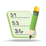 Handwriting - letters and numbers
