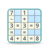 Math crosswords