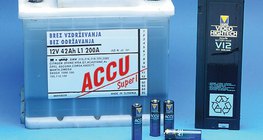 Diferentes tipos de baterias recarregáveis