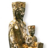 Mary with the child Jesus (12th century AD)