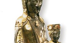 Maria com o menino Jesus (século 12 dC)