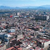 Fotografía aérea de la Ciudad de México