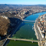 Vista de Budapeste, Hungria.