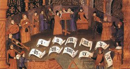 Representação contemporânea de músicos e cantores