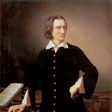 Miklos Barabás: Retrato de Franz Liszt (1847)