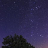 Constellation of Perseus and Cassiopeia