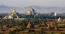 Pagodes em Bagan