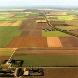 The plain is a flat dry land