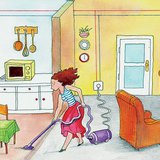 Red eléctrica en un piso