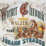 Cartaz de concerto de Johann Strauss