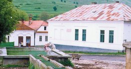 Fuente en las montañas