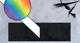 Reflexión sobre papel negro