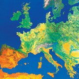 Imagen de satélite de Europa