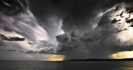 Nuvens de tempestade