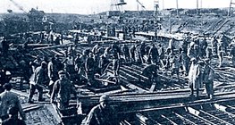 Construcción del canal entre el mar Báltico y el mar Blanco