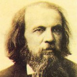 Químico russo Dmitri Ivanovich Mendeleev (1834-1907)