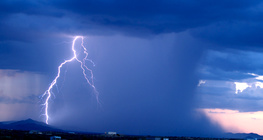 Tempestade e relâmpago