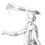 Una sección de El Turco, máquina de ajedrez, invento de Wolfgang von Kempelen