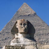 The Great Sphinx of Giza and the Pyramid of Khafre