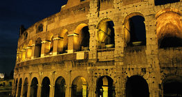 El Coliseo por la noche, Roma