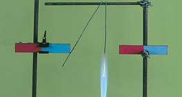 El campo magnético no atrae el hierro caliente