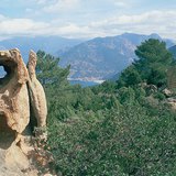 Hermoso paisaje de Córcega