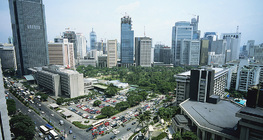 Centro de la ciudad de Manila