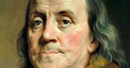 Benjamin Franklin (1706-1790), político americano, inventor