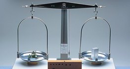 Equilíbrio de duas panelas