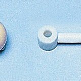 Modelos de espaço preenchido e de bolas e varetas da molécula de hidrogénio