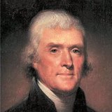 Thomas Jefferson (1743-1826), o terceiro presidente dos Estados Unidos