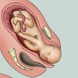 Giving birth