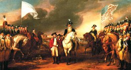A rendição britânica em Yorktown