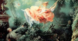 Jean-Honoré Fragonard: The Swing (1767, rococó)