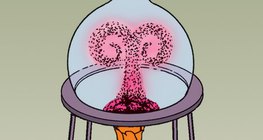 Demonstrando transferência de calor convectiva com água colorida