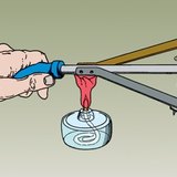 Demonstrating thermal conductivity in copper, aluminum and iron