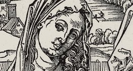 Albrecht Dürer - A Sagrada Família com três lebres (1497, renascentista, parcial)