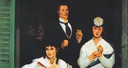 Édouard Manet - A Varanda (1868, Impressionismo)