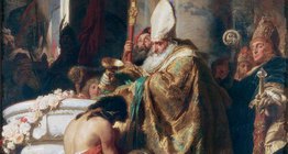 Gyula Benczúr: Baptismo de Vajk