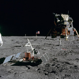 Edwin Aldrin, el astronauta de Apolo 11 en la Luna