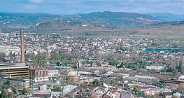 Cidade erguida no interior de uma mina