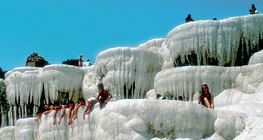 Depósito de calcário (Pamukkale, Turquia)