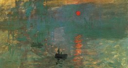 Monet: impressão, nascer do sol (1872, impressionismo)