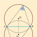 Ângulo de visão de um segmento de linha