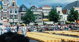 Mercado de queso en Alkmaar