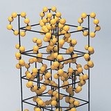 Model of the sulfur's crystal lattice
