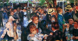 Auguste Renoir: Dança no Le Moulin de la Galette (1876, Impressionismo)